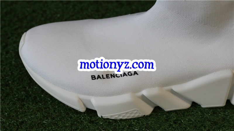 Balenciaga Speed Trainer Sock Race Runners White